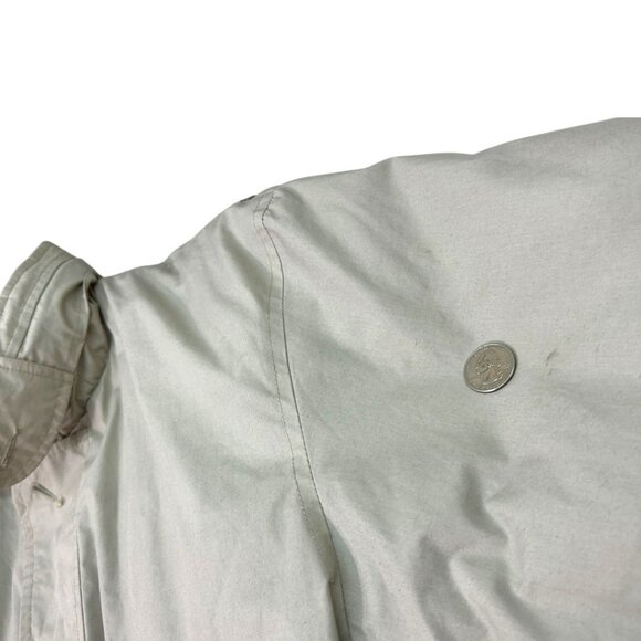 Vintage Beige Members Only‎ Classic Bomber Jacket Men's Size 40 - Picture 7 of 10